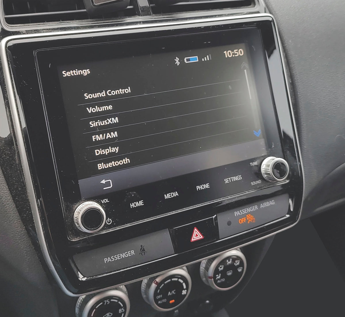 2019-2022 Mitsubishi Outlander Outlander Sport Touchscreen replacement W/KNOBS