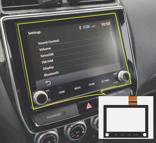 2019-2022 Mitsubishi Outlander Outlander Sport Touchscreen replacement W/KNOBS